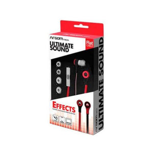 Audífonos Argom Ultimate Sound Rojo ARG-HS-0595R