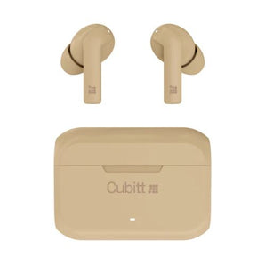Audífonos Inalámbricos Cubitt Wireless Earbuds Gen2 Beige CTEG2-9