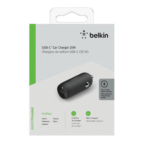 Adaptador de corriente para el coche Belkin USB-C PD de 20W