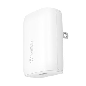 Adaptador de corriente Belkin tecnología PPS  30 vatios  3 A  Fast Charge, PD 3.0 (24 pin USB-C)