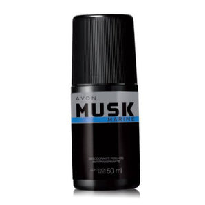 Desodorante Roll-On Avon Musk Marine Antitranspirante Hombre 50ml 34361