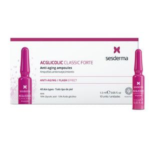 Ampollas Facial Sesderma Acglicolic Classic Forte 10X1.5Ml 2497