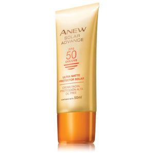 Protector Solar para Rostro Avon Anew FPS 50 Ultra Matte 50ml 60937