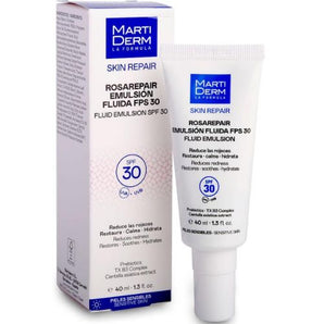 Crema Corporal Martiderm Rosarepair Emulsión Fluida FPS30+ 40ml 4585