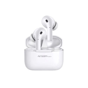 Audífonos Inalámbricos Argom Skeipods E70  Blancos ARG-HS-5070BL