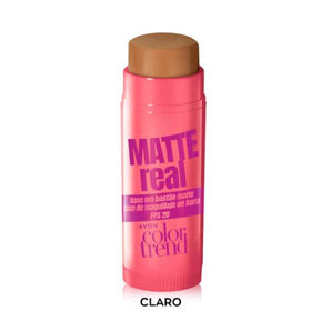 Base de Maquillaje Avon Barra Mate FPS 20 6.5g 106850A