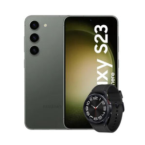 Combo Celular Samsung Galaxy S23 128GB 8GB-RAM + SmartWatch Samsung Galaxy Watch 6 Classic 43mm Negro