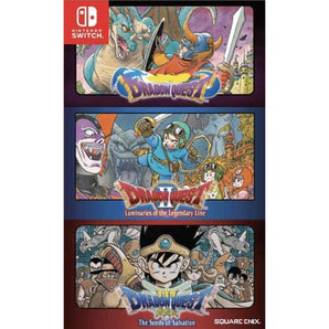 Juego Nintendo Switch  Dragon Quest colección 3 en 1